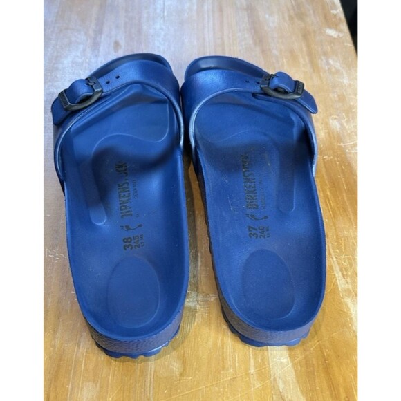 Birkenstock Madrid Eva Navy Slide Sandals EU Size 37 Boho Hippie casual normcore - Picture 3 of 16